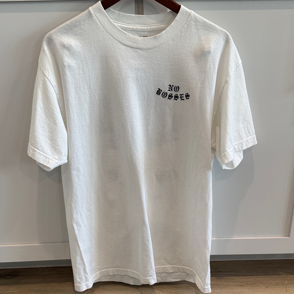 No Bosses White Tee No Bosses White Tee